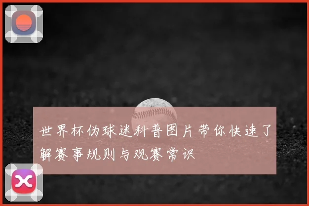 世界杯伪球迷科普图片带你快速了解赛事规则与观赛常识
